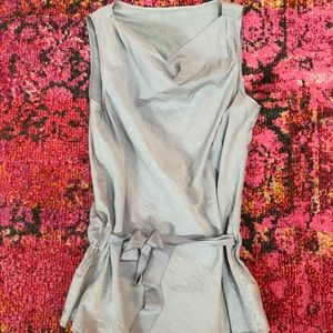 Gap cotton tie front tank